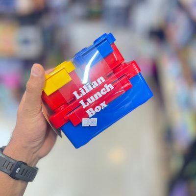 Lego two-layer food container2