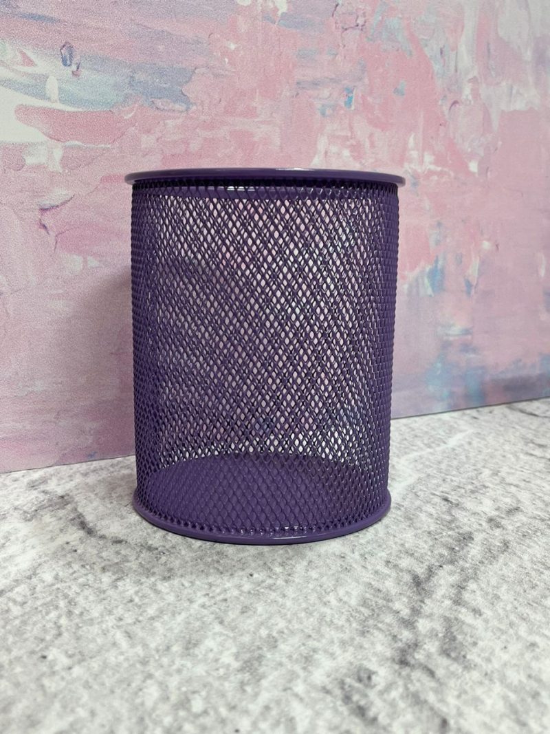 pencil holder-14 فروش جا قلمی توری رومیزی سایز بزرگ