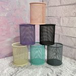 pencil holder-15 فروش جاقلمی رومیزی توری سایز متوسط