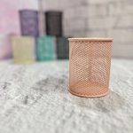 pencil holder-16 فروش جاقلمی رومیزی توری سایز متوسط