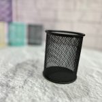 pencil holder-19 فروش جاقلمی رومیزی توری سایز متوسط