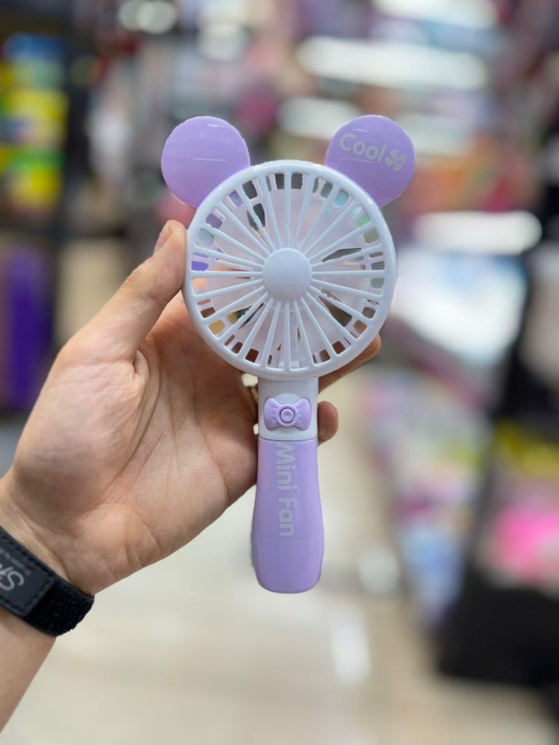 3-speed hand fan with light3 قیمت و خرید پنکه دستی چراغ دار