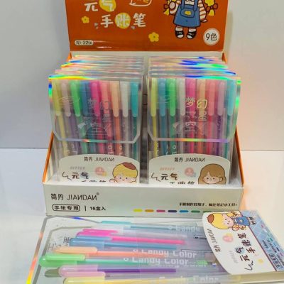 9-color neon pen خرید پاک کن نئونی 6 رنگ