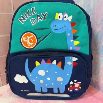 Dinosaur school bag خرید اینترنتی کیف مدرسه پسرانه طرح دایناسور