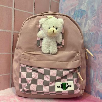 Doll school bag خرید اینترنتی کیف مدرسه عروسک دار