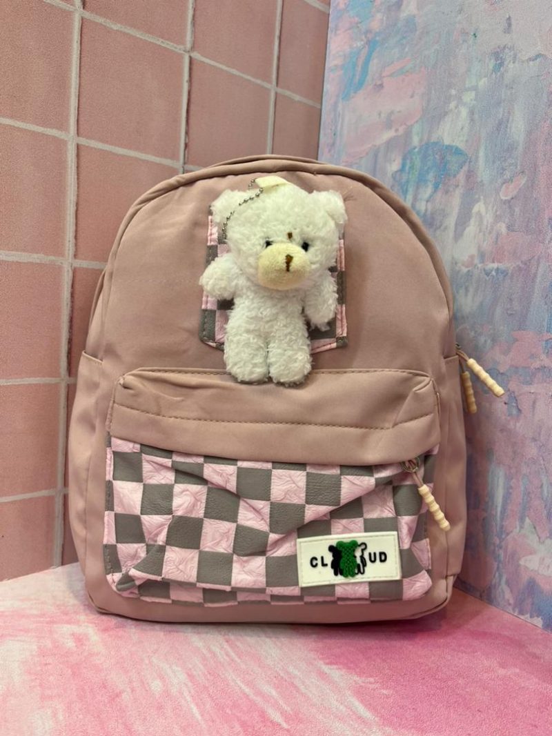 Doll school bag خرید اینترنتی کیف مدرسه عروسک دار