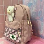 Doll school bag2 خرید اینترنتی کیف مدرسه عروسک دار