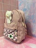 Doll school bag2 خرید اینترنتی کیف مدرسه عروسک دار