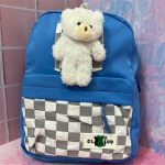 Doll school bag3 خرید اینترنتی کیف مدرسه عروسک دار