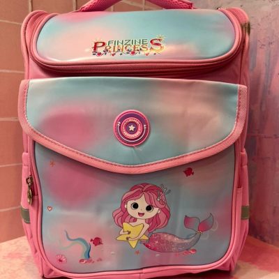 Fancy school bag کیف مدرسه دخترانه سایز بزرگ