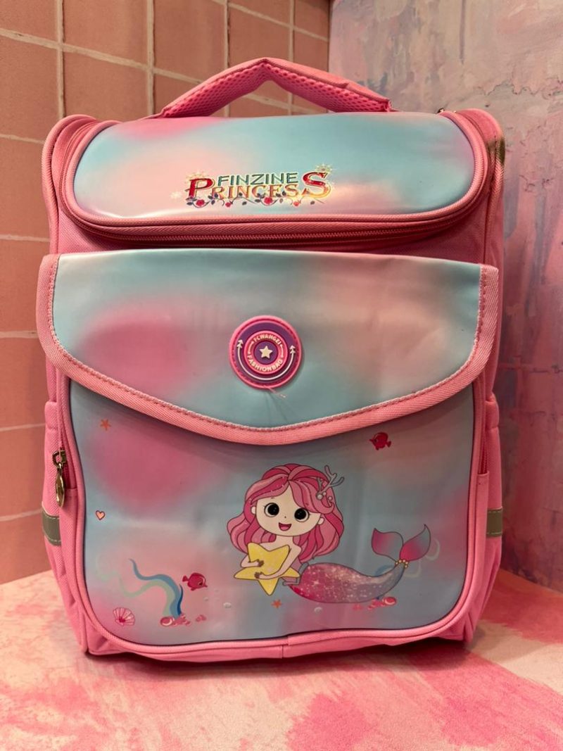 Fancy school bag کیف مدرسه دخترانه سایز بزرگ