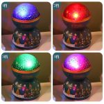 Galactic musical cookie night light4 خرید چراغ خواب موزیکال طرح کهکشان