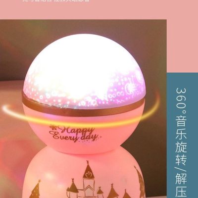 Galactic musical cookie night light6 خرید چراغ خواب موزیکال طرح کهکشان