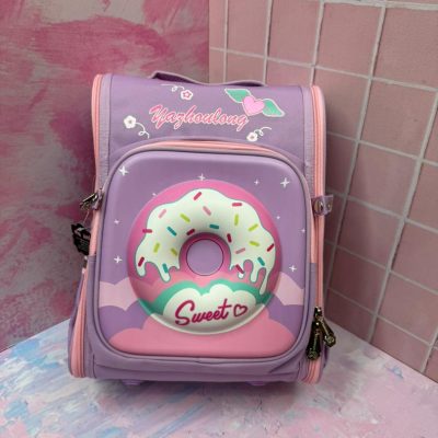 Imported bag with donut design4 خرید اینترنتی کوله پشتی طرح دونات