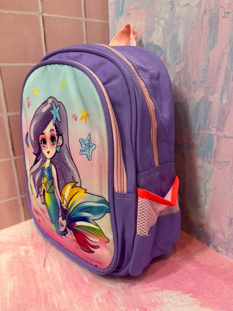 Mermaid school bag2 فروش اینترنتی کیف مدرسه پری دریایی