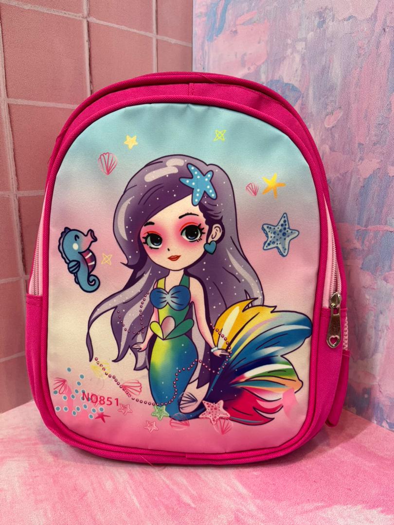 Mermaid school bag3 فروش اینترنتی کیف مدرسه پری دریایی