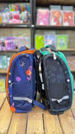 Original double zip backpack7 قیمت خرید کوله اورجینال دو زیپ