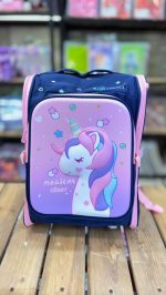 Original unicorn backpack with two zippers2 خرید کوله اورجینال یونیکورن