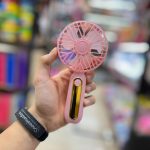 Rechargeable hand fan2 خرید پنکه دستی شارژی