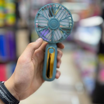 Rechargeable hand fan3 خرید پنکه دستی شارژی