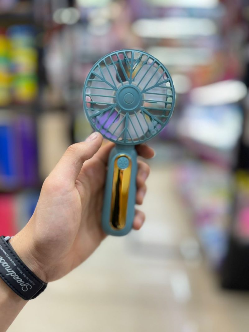 Rechargeable hand fan3 خرید پنکه دستی شارژی