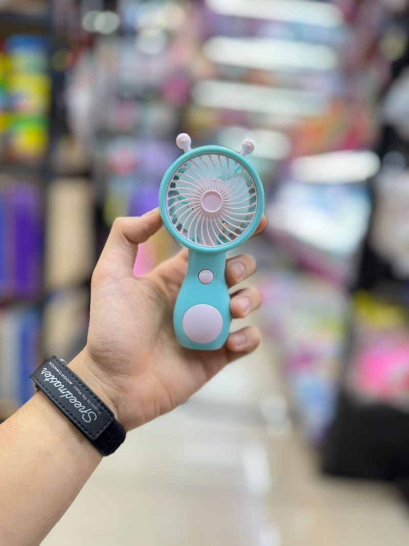 Rechargeable hand fan6 خرید انلاین پنکه دستی شارژی