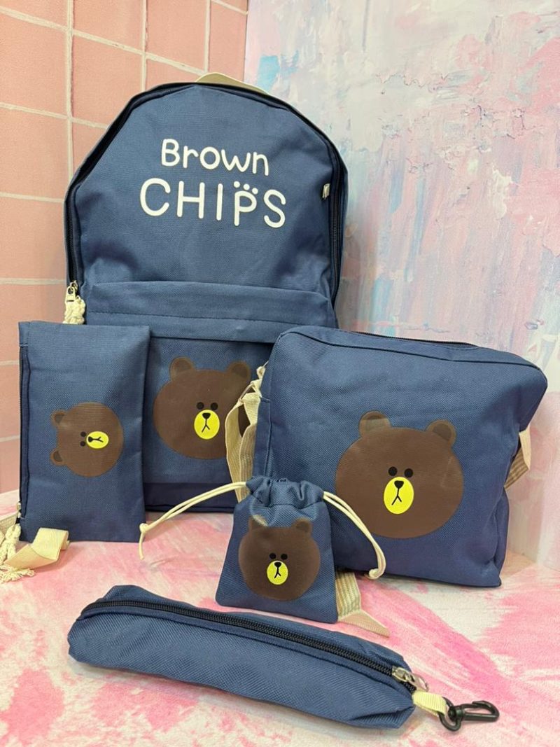 School bag 5 pieces3 فروش انلاین کیف مدرسه 5 تیکه