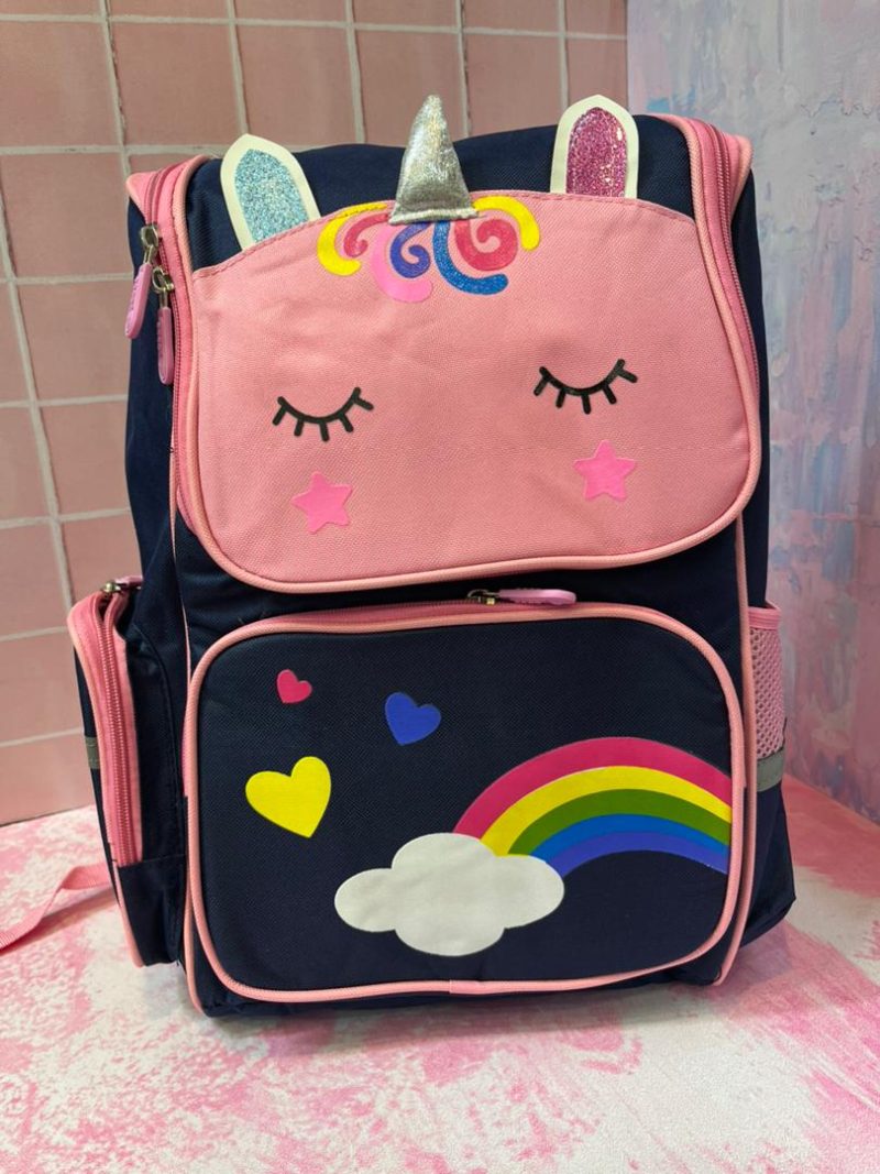 Unicorn school bag فروش اینترنتی کیف مدرسه یونی کورن موجود در تحریرپینک