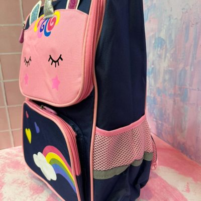 Unicorn school bag2 فروش اینترنتی کیف مدرسه یونی کورن موجود در تحریرپینک