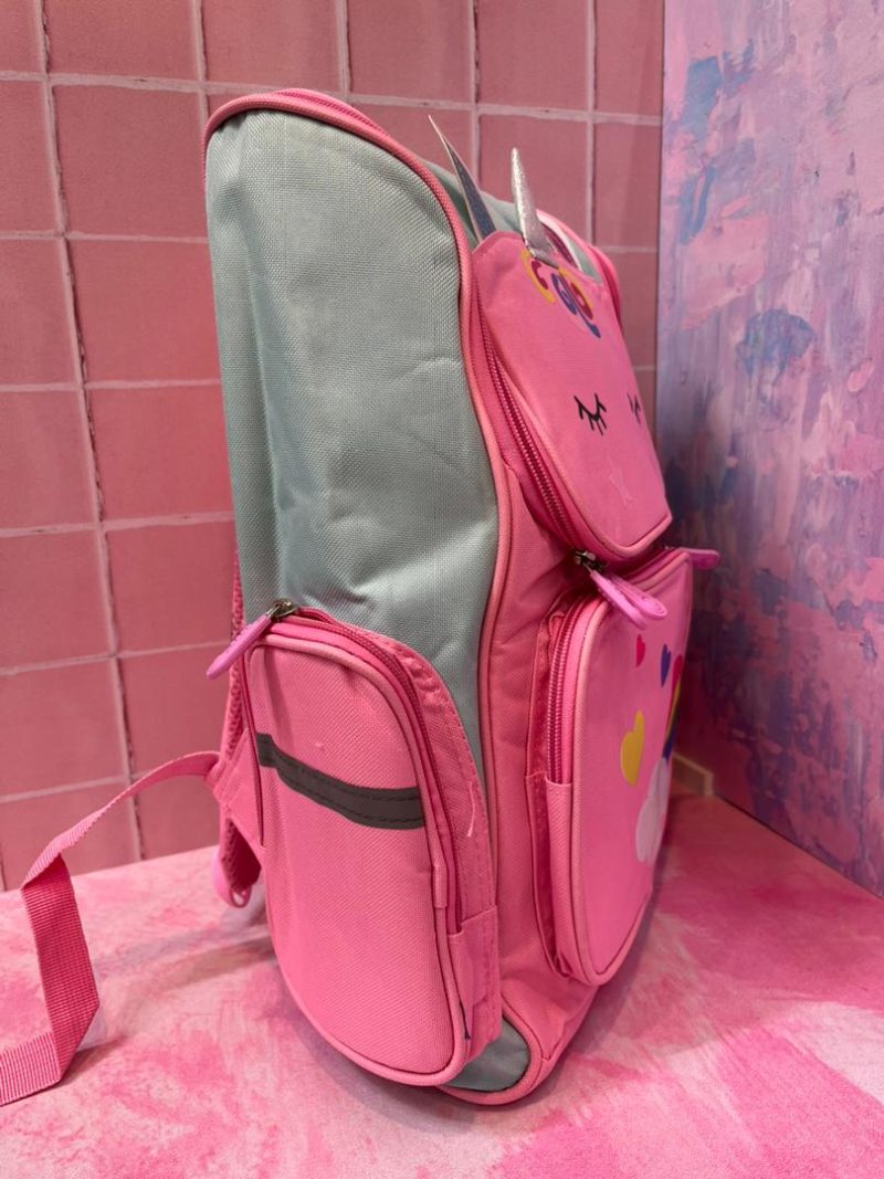 Unicorn school bag4 فروش اینترنتی کیف مدرسه یونی کورن موجود در تحریرپینک