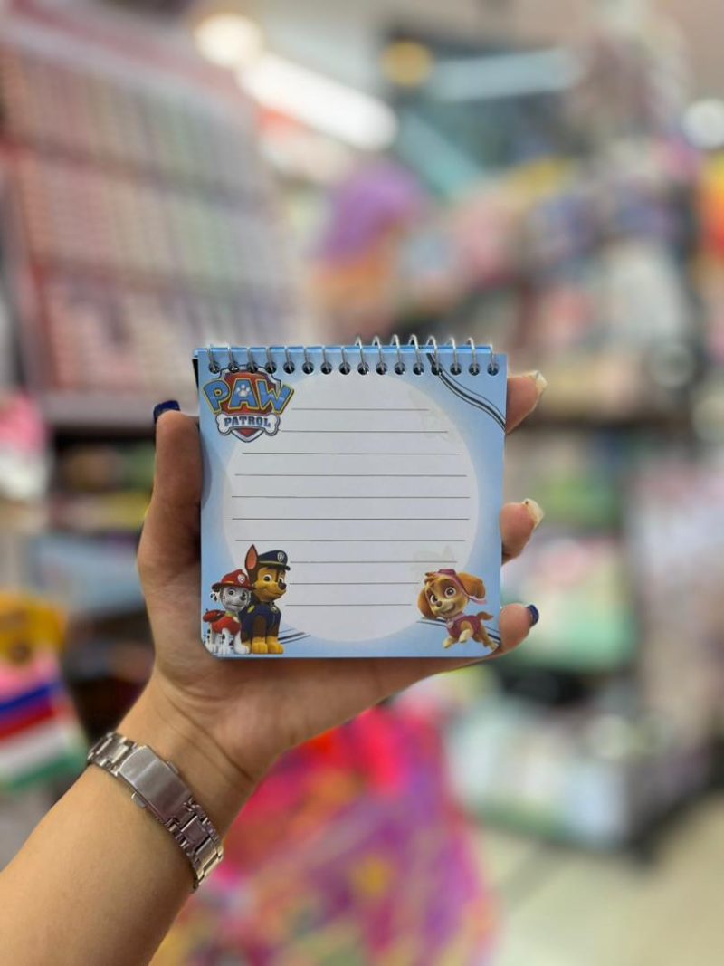 Wire notebook from above6 خرید دفتریادداشت طرحدار