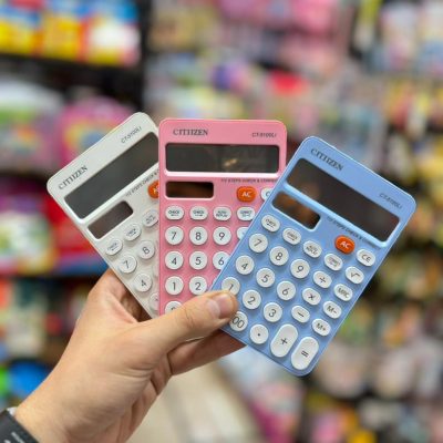 calculator فروش ماشین حساب فانتزی در سه رنگ