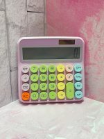 calculator-5 قیمت ماشین حساب فانتزی رنگ پاستلی موحود در تحریرپنک