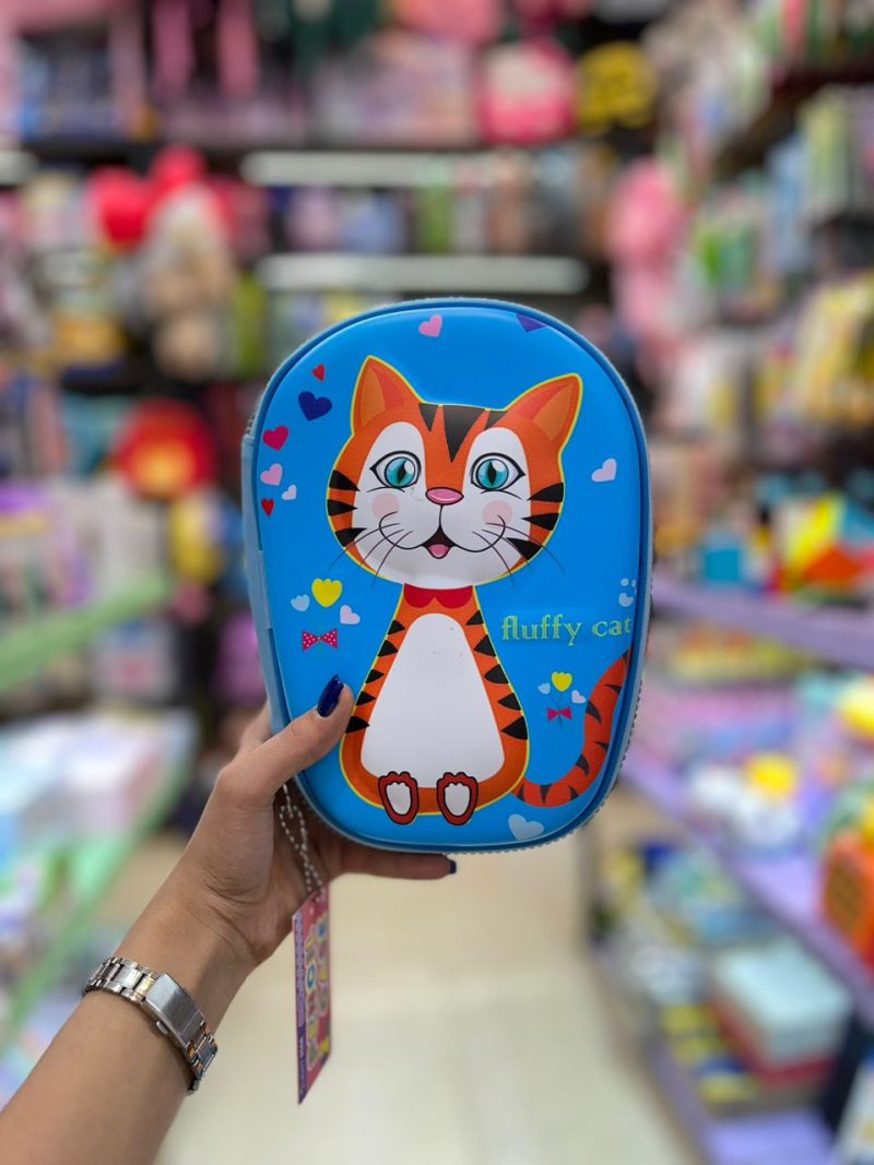 pencil case-cat قیمت جامدادی فانتزی گربه