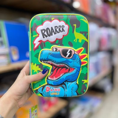 pencil case-roar خرید جامدادی تبلتی دایناسور