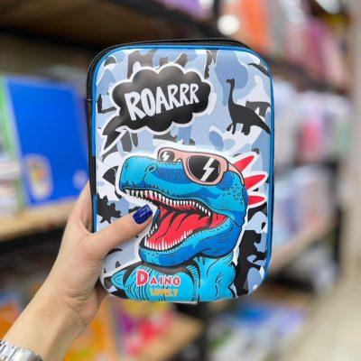 pencil case-roar2 خرید جامدادی تبلتی دایناسور