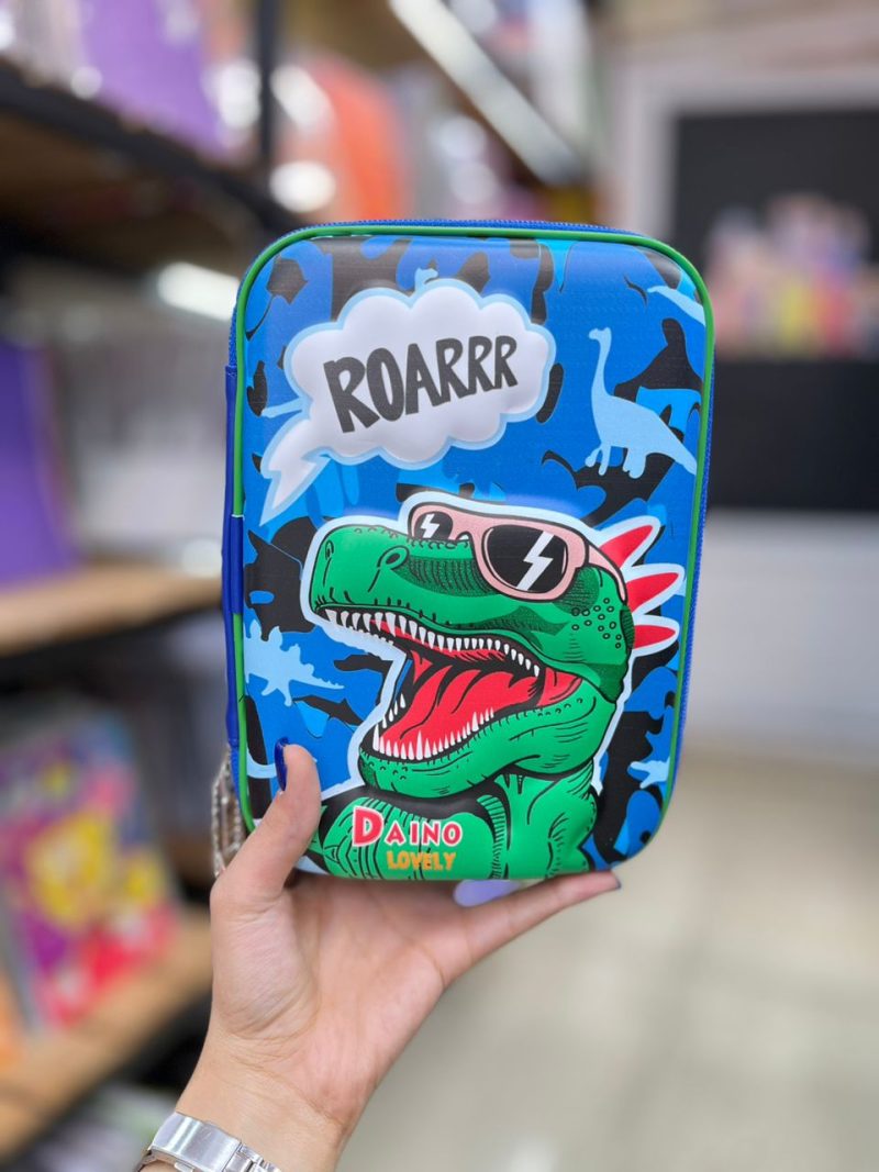 pencil case-roar4 خرید جامدادی تبلتی دایناسور