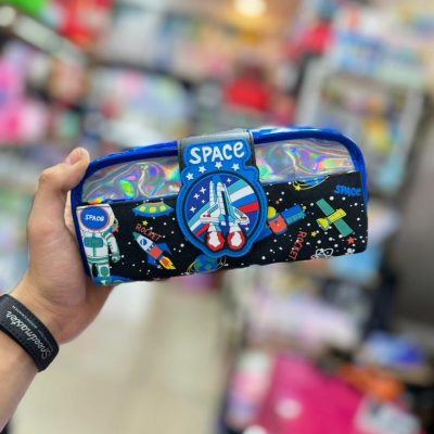 pencil-case-takzip2 قیمت جامدادی تک زیپ طرح فضانورد