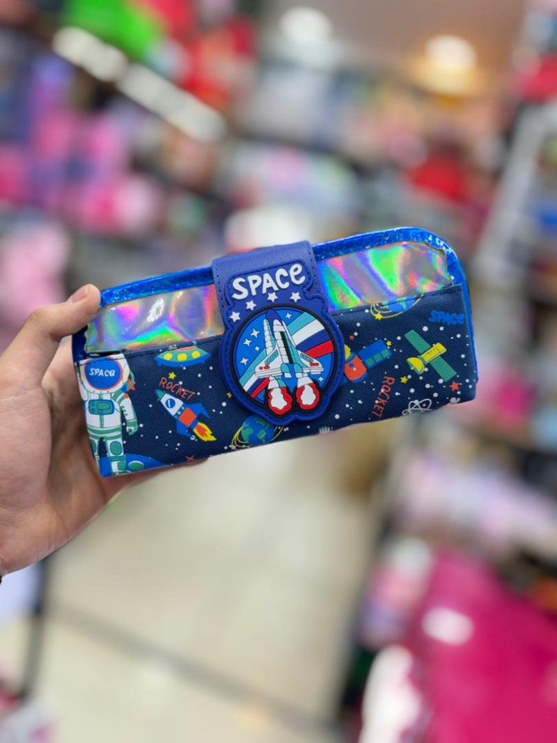 pencil-case-takzip2 قیمت جامدادی تک زیپ طرح فضانورد