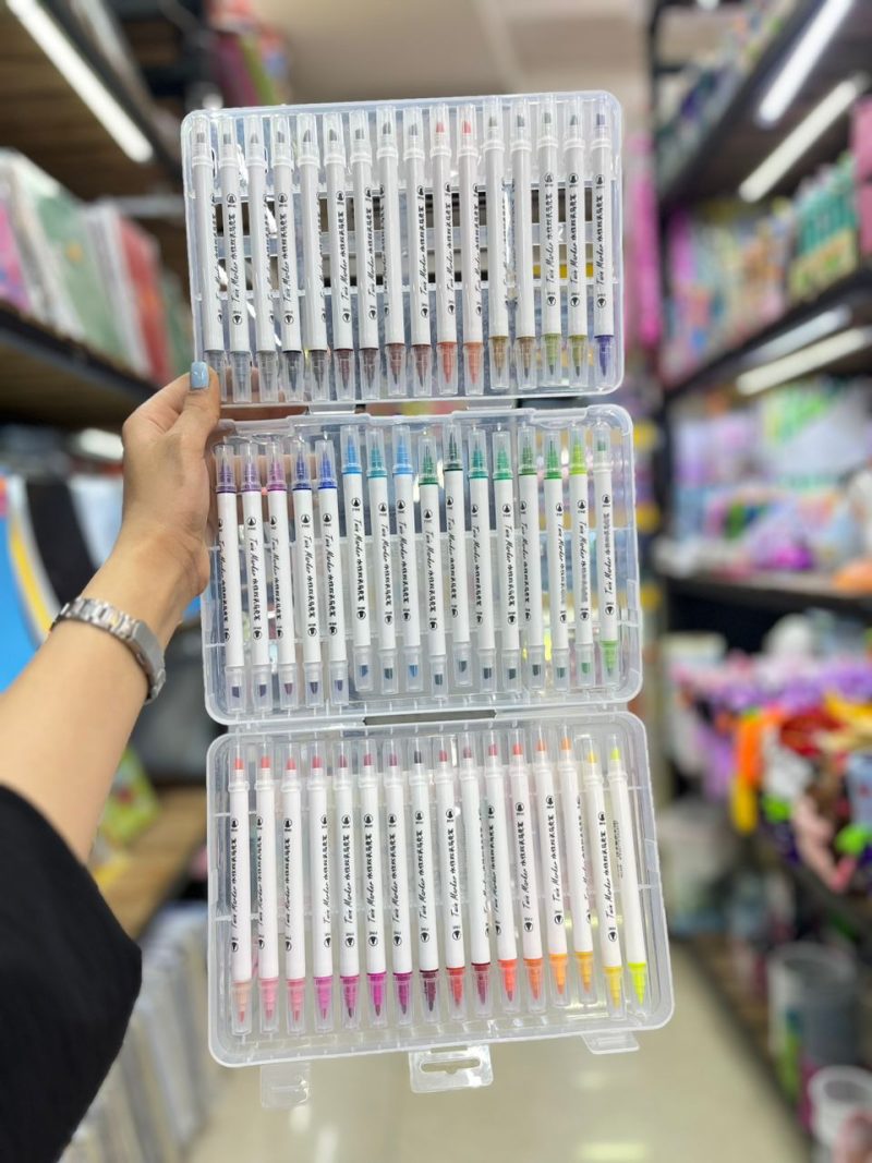 48 color marker2 خرید ماژیک 48 رنگ دوسر