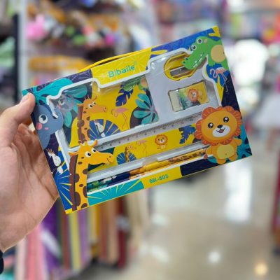 Fancy stationery set3 قیمت ست لوازم تحریر 5تیکه