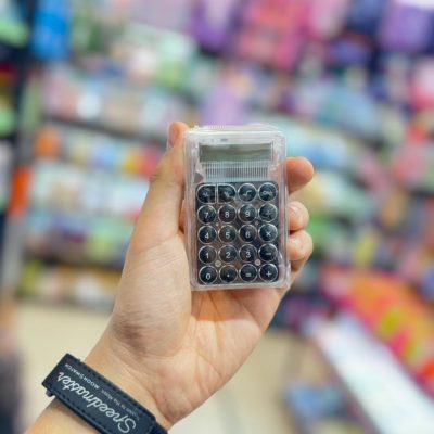 Glass calculator7 قیمت و خرید ماشین حساب شیشه ای