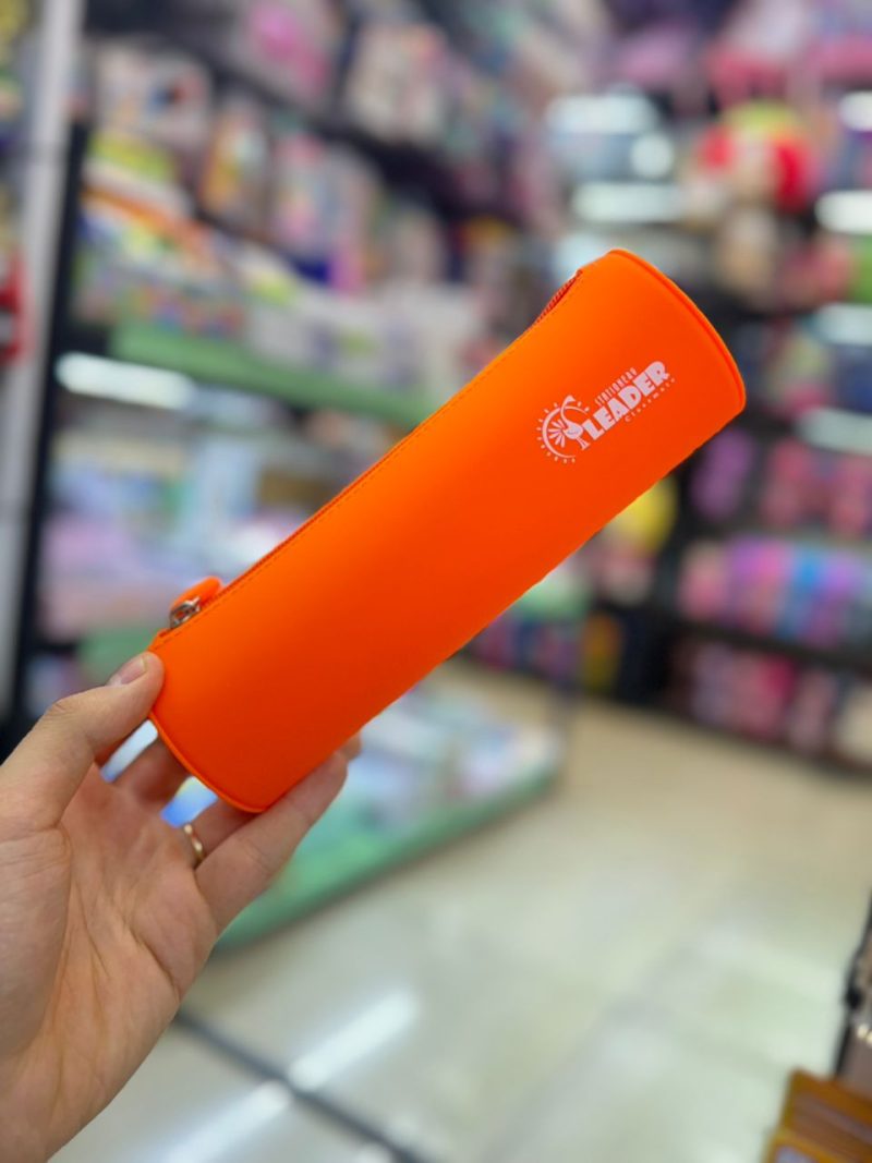 Leader brand cylindrical silicone solid6 خرید جامدادی سیلیکونی برند لیدر