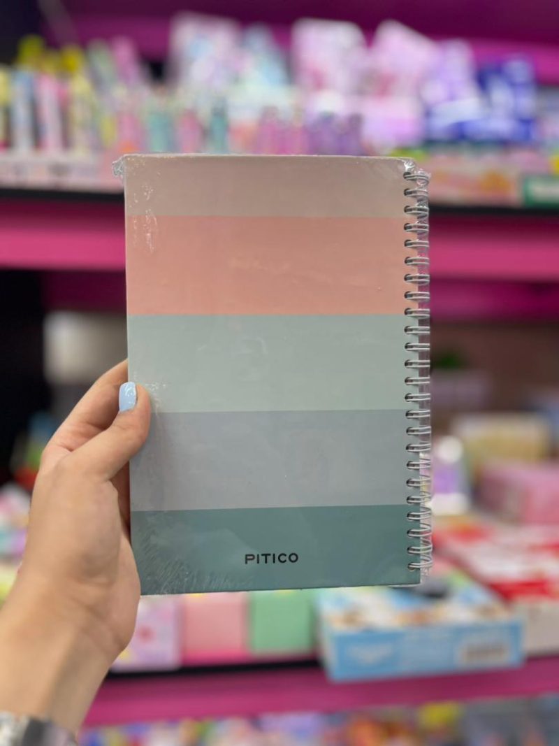 Notebook of 100 sheets of hard cover of Pitico Fantasy2 خرید دفتر 100 برگ سخت پیتیکو