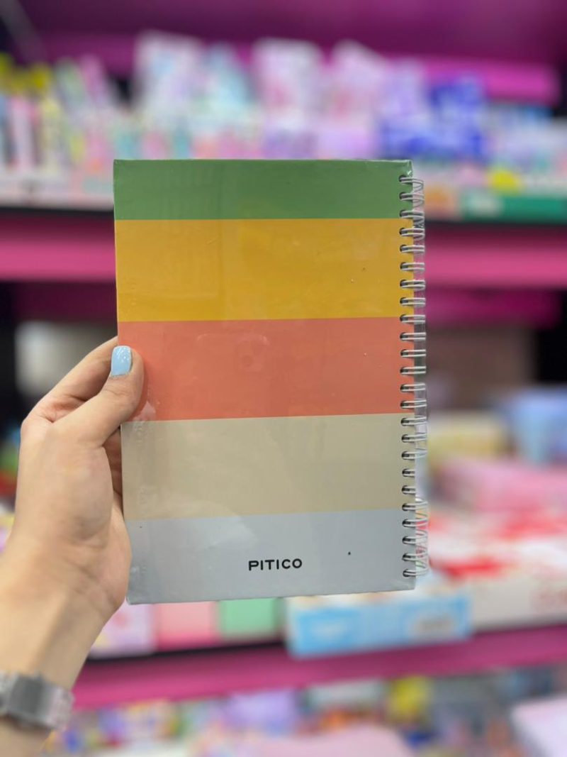 Notebook of 100 sheets of hard cover of Pitico Fantasy3 خرید دفتر 100 برگ سخت پیتیکو