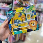 Pack of 7 fancy stationery2 قیمت پک لوازم تحریر 7 تیکه