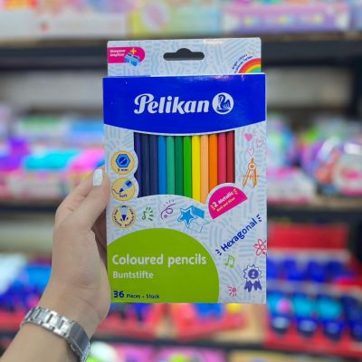 Pelikan brand 36-color ink2 قیمت مداد رنگی 6 رنگ پلیکان