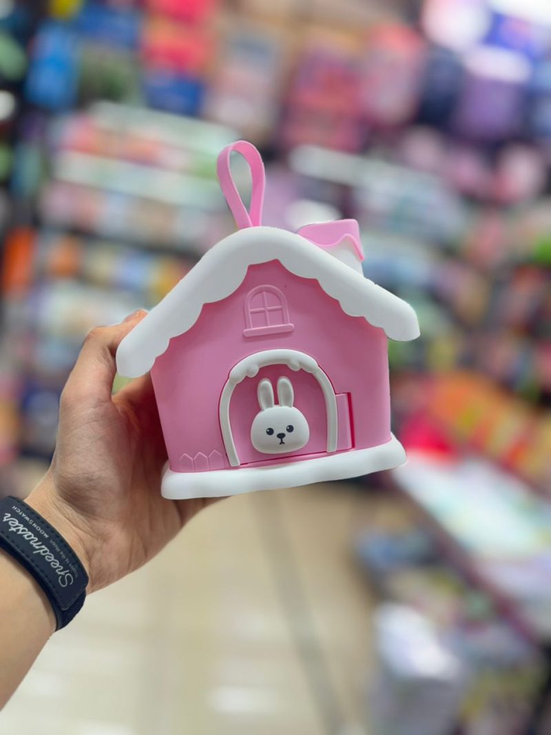 Piggy house and rabbit3 قیمت قلک طرح خونه