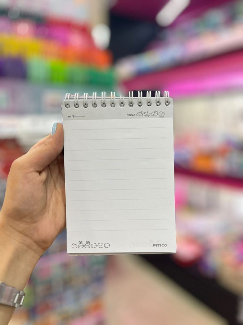 Wire notebook from top fancy9 فروش و قیمت دفترچه یادداشت