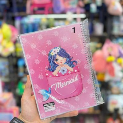 100-page notebook for girls, brand Naderi1 قیمت دفترمشق 100برگ برند نادری